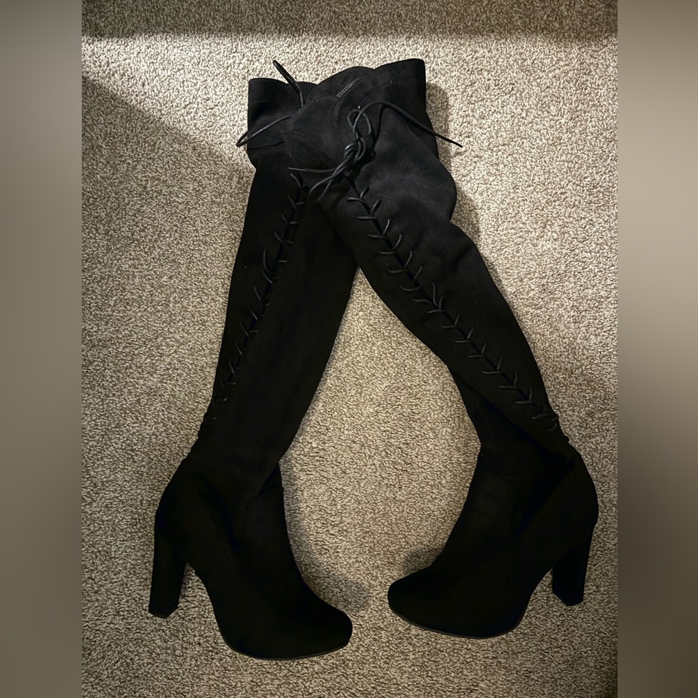 Knee high boots